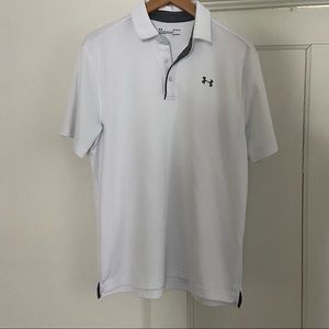 White Under Armour Polo